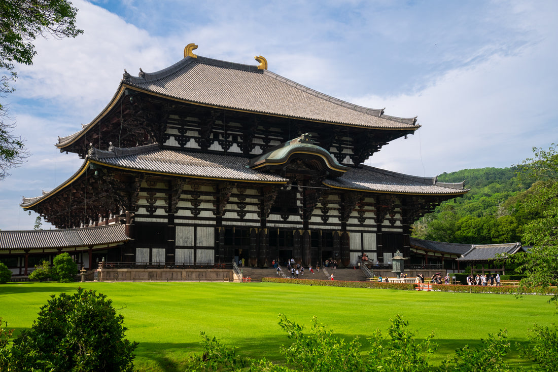 Mount Fuji and a pagoda in Japan