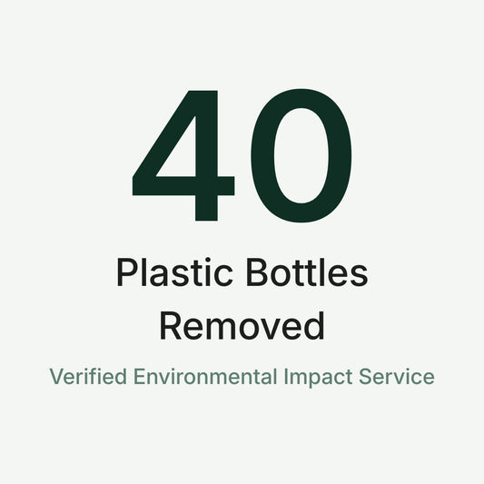 40 Plastic Bottles Removed + 200 ENTRIES