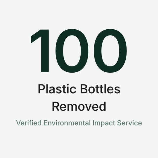 100 Plastic Bottles Removed + 800 ENTRIES