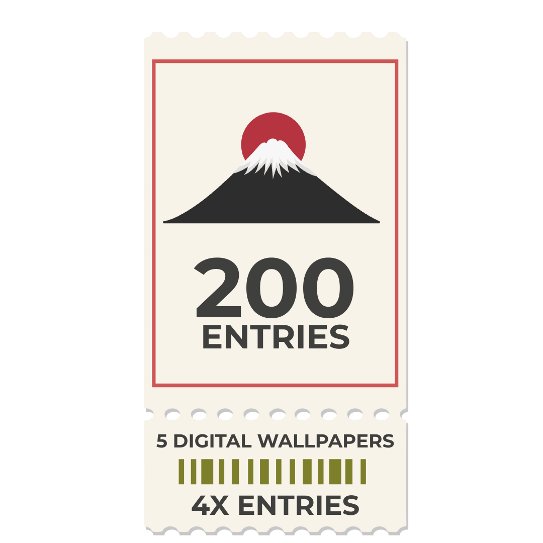 200 Entries + 5 Digital Wallpapers